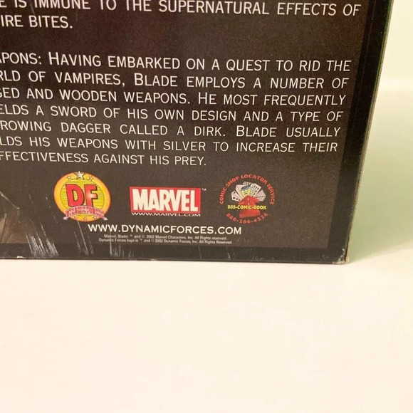 2002 Blade 2 Wesley Snipes  Resin Bust Dynamic Forces Limited Edition 0543/1998 - Picture 13 of 16